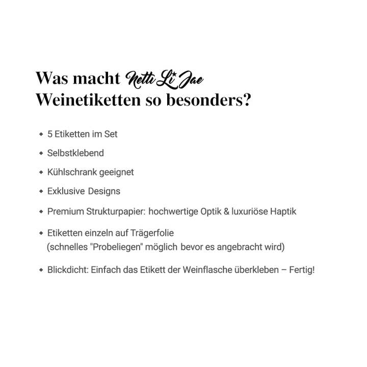 Netti li jae - Wholesale Geschenklabel - Ik wil Sekt met je drinken! | Flesetiket | Liggend formaat2