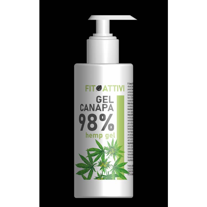 pirotta srl - Wholesale Body Cream/Lotion - Bottle of 98% Hemp-Based Gel and Herbs 100ml