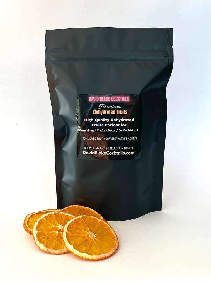 Dried Orange - 20+ Piece Dehydrated Orange Wheels - High Quality Orange Wheels for wholesale by David Blake Cocktails