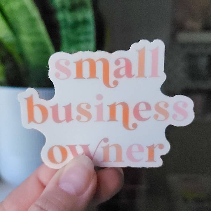 Aufkleber für Kleinunternehmer für den Großhandel von Marigold & Aster Creative