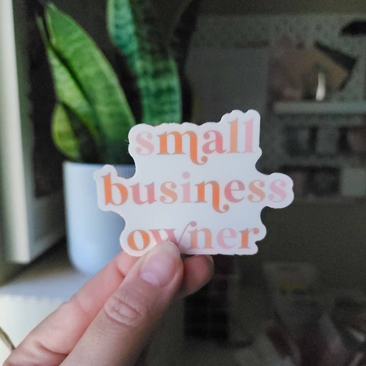 Aufkleber für Kleinunternehmer für den Großhandel von Marigold & Aster Creative