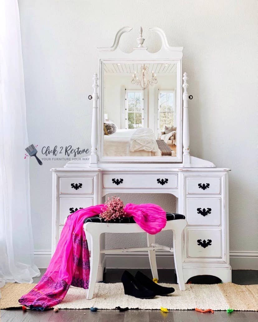 MudPaint - Vendita all'ingrosso Set da pittura - Simply White - Vernice per mobili, colore: MudPaint13