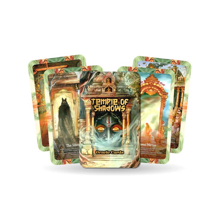 IBIZA TAROT - Vendita all'ingrosso Tarocchi - Tempio degli Oracoli delle Ombre: Esplora i misteri del subconscio con questo mazzo di 22 carte, guidandoti in un viaggio di auto-scoperta e crescita spirituale.