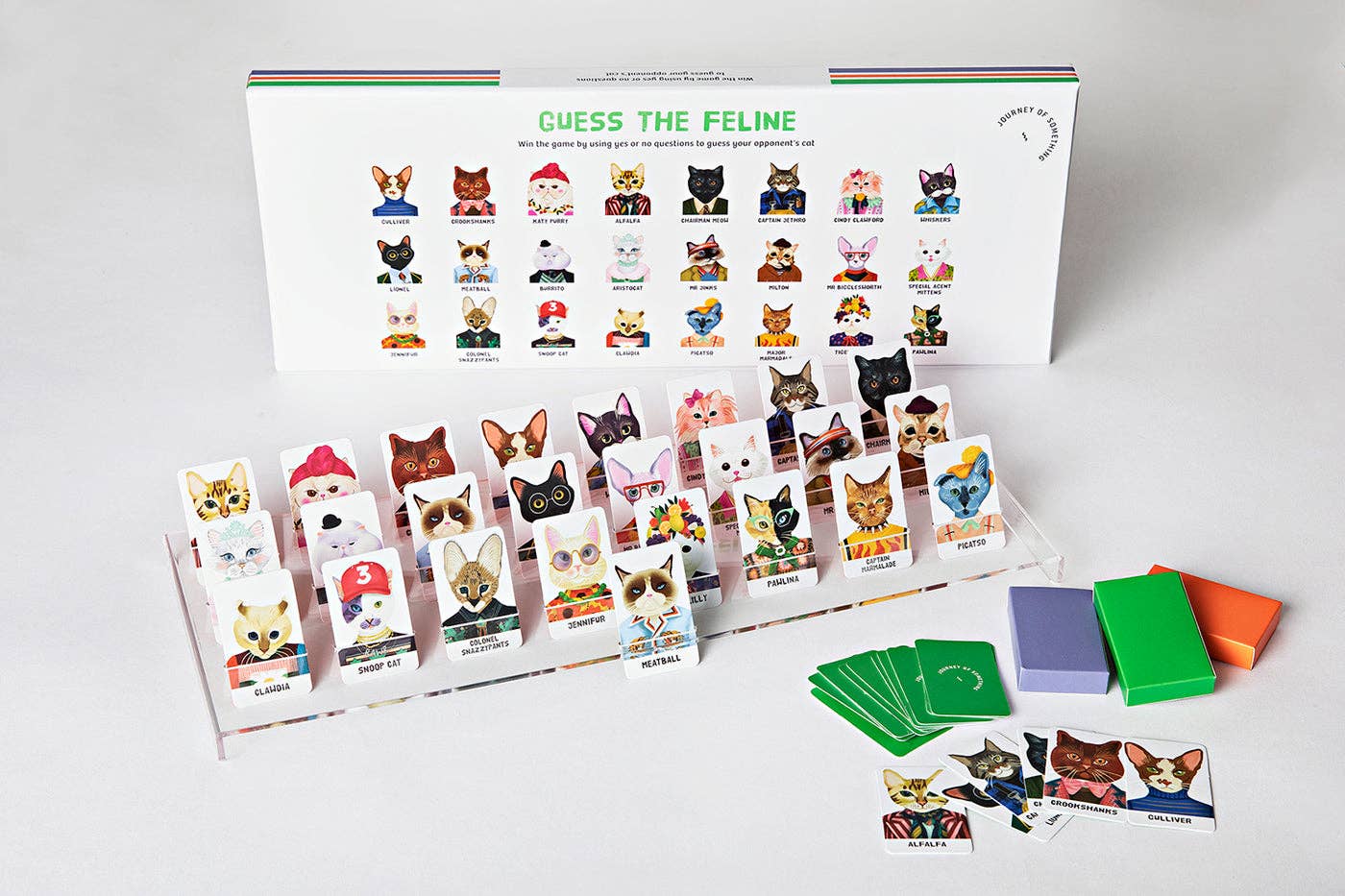 Journey Of Something AU & EU - Wholesale Board Game - Guess The Feline Card Game2