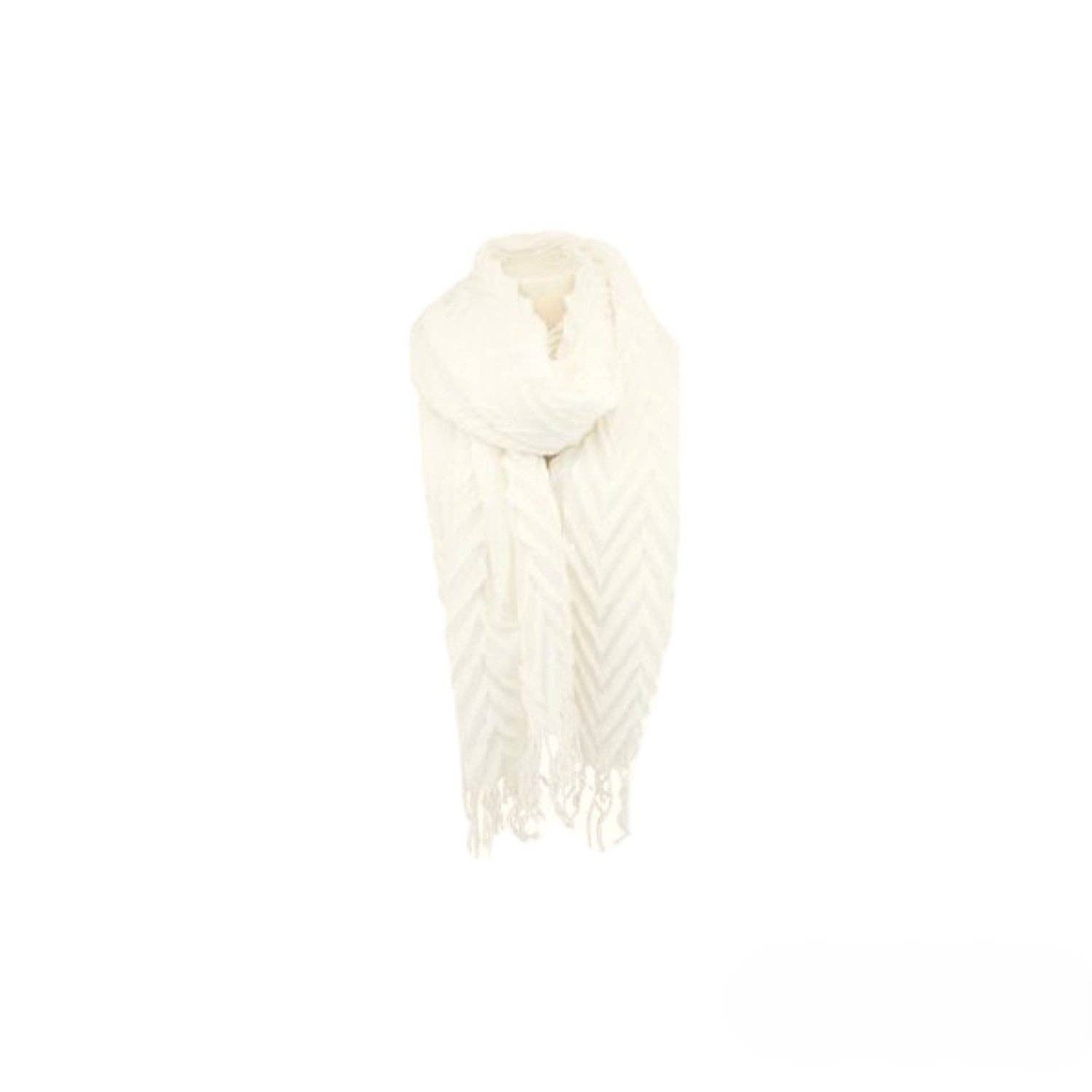 VewoTex - Wholesale Scarf - Women's - Winter Women's Scarf » Fringed Scarf 220 x 72 cm » Women's Scarf with Pleated Look » Winter Scarf Soft Cashmere Pleated2