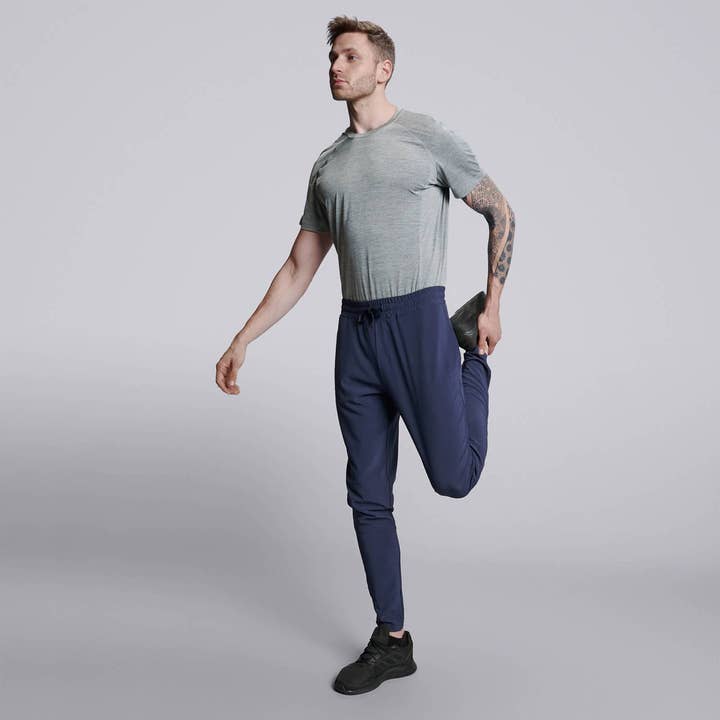 Man Elite Skinny Byxor - Navy för wholesale av HPE Activewear