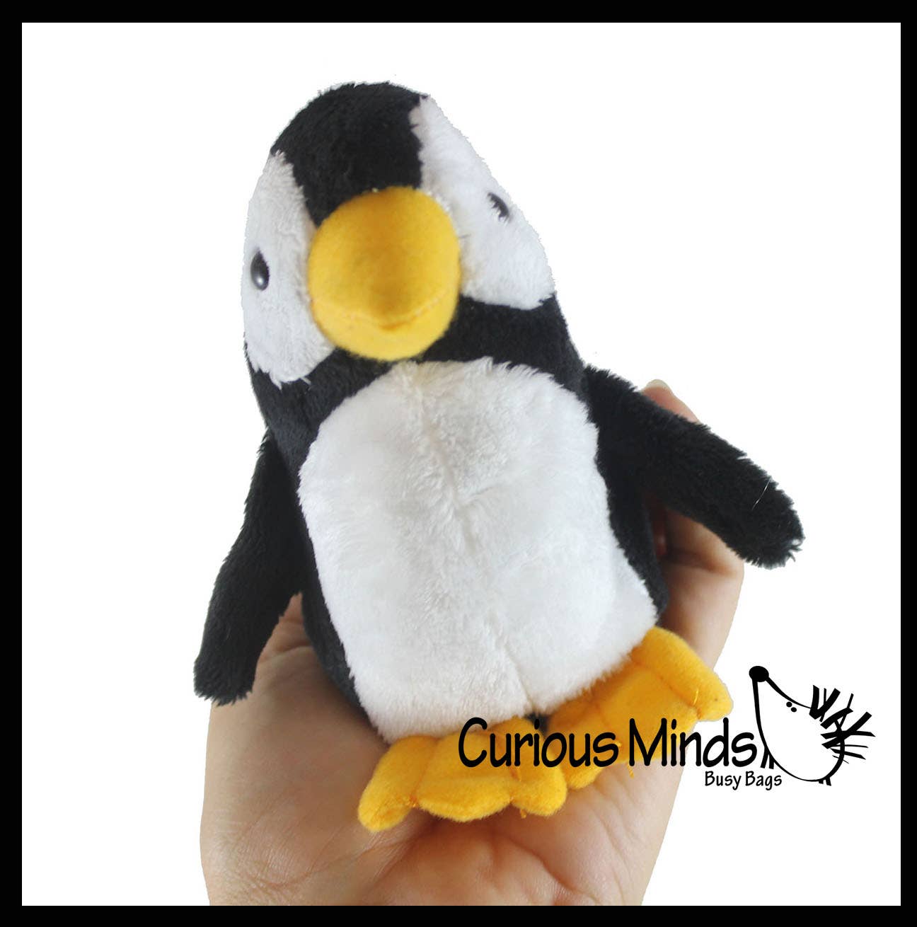Curious Minds Toys – Engroshandel Plyslegetøj - Børn og baby – 1 Søde pingvinplysfyldte dyr - yndig mini plushie2