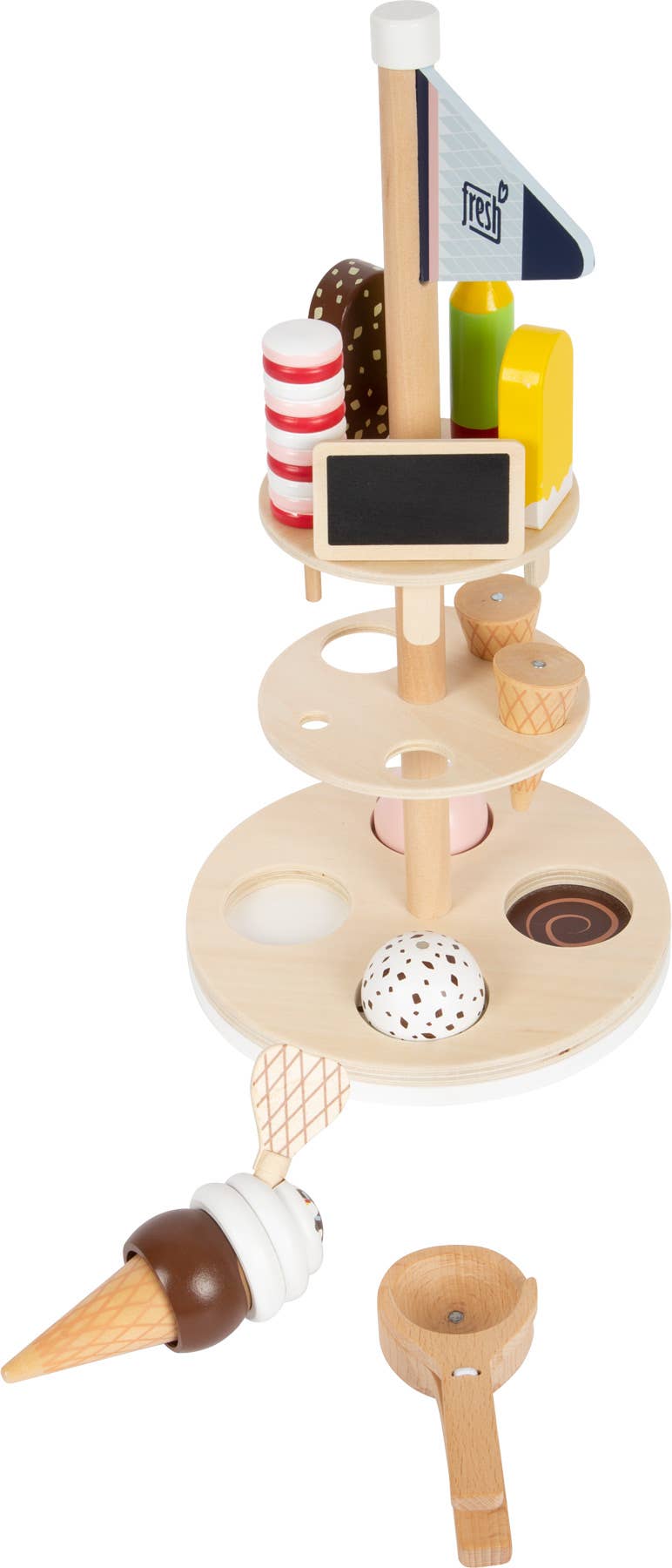 small foot - Wholesale Wood Toy - Kids - Ice Cream Holder "fresh"3