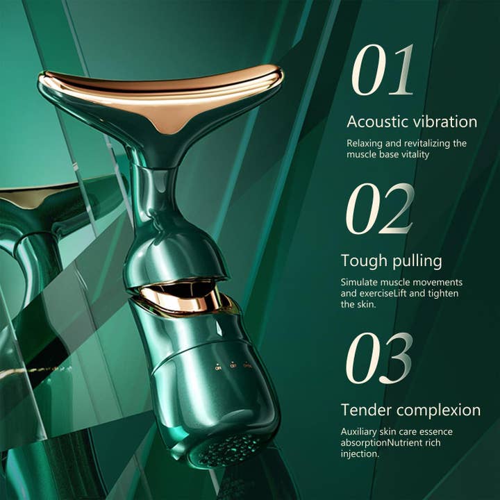 VIGOR - Wholesale Electronic Skincare Device - Anti-aging Face and neck lifting massager Face Massager Skin Care wrinkle remover Beauty tools neck lifting device(10 Pack)1