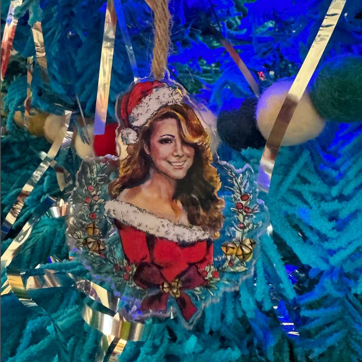504 Funk - Wholesale Ornament - Mariah Carey Christmas Acrylic Ornament