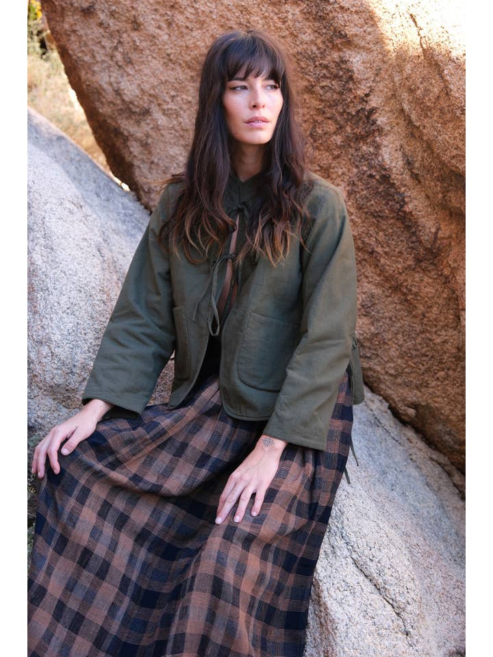 World of Crow llc - Wholesale Skirt - Women's - Oxford skirt