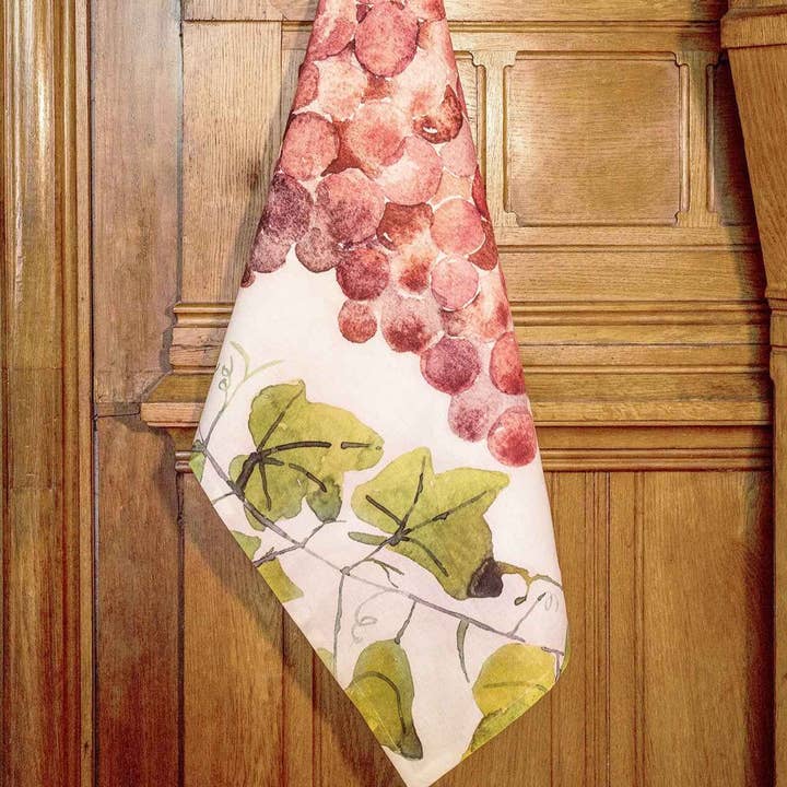 The Napking - Wholesale Tea Towel - Kitchen Towels "Grapes", 100% Made in Italy3
