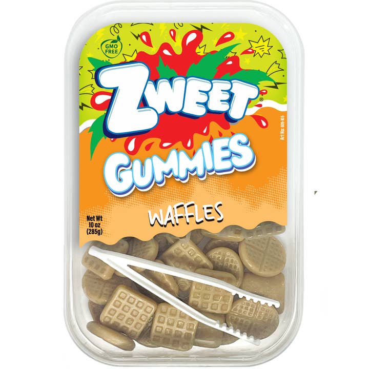 Galil Brands - Wholesale Gummy - Gummy Waffles | 10 oz | Zweet