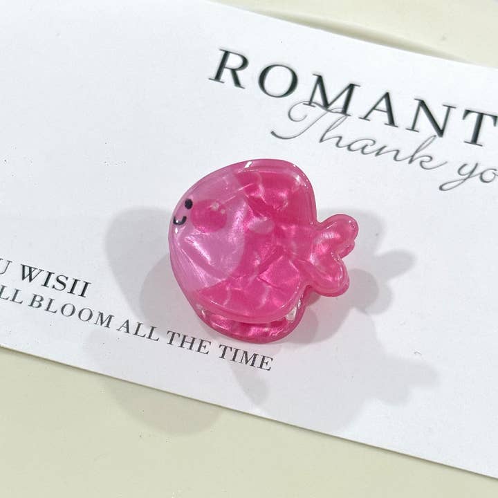 SoapElenGlen - Wholesale Hair Clip - Women's - Funny Marine Animal Series Mini Hair Claw Clip7