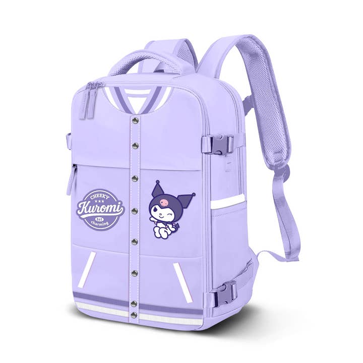 Kuromi Varsity-Rugzak Mercury 2.0 Reis Handbagage Vliegtuig voor wholesale door KARACTERMANIA