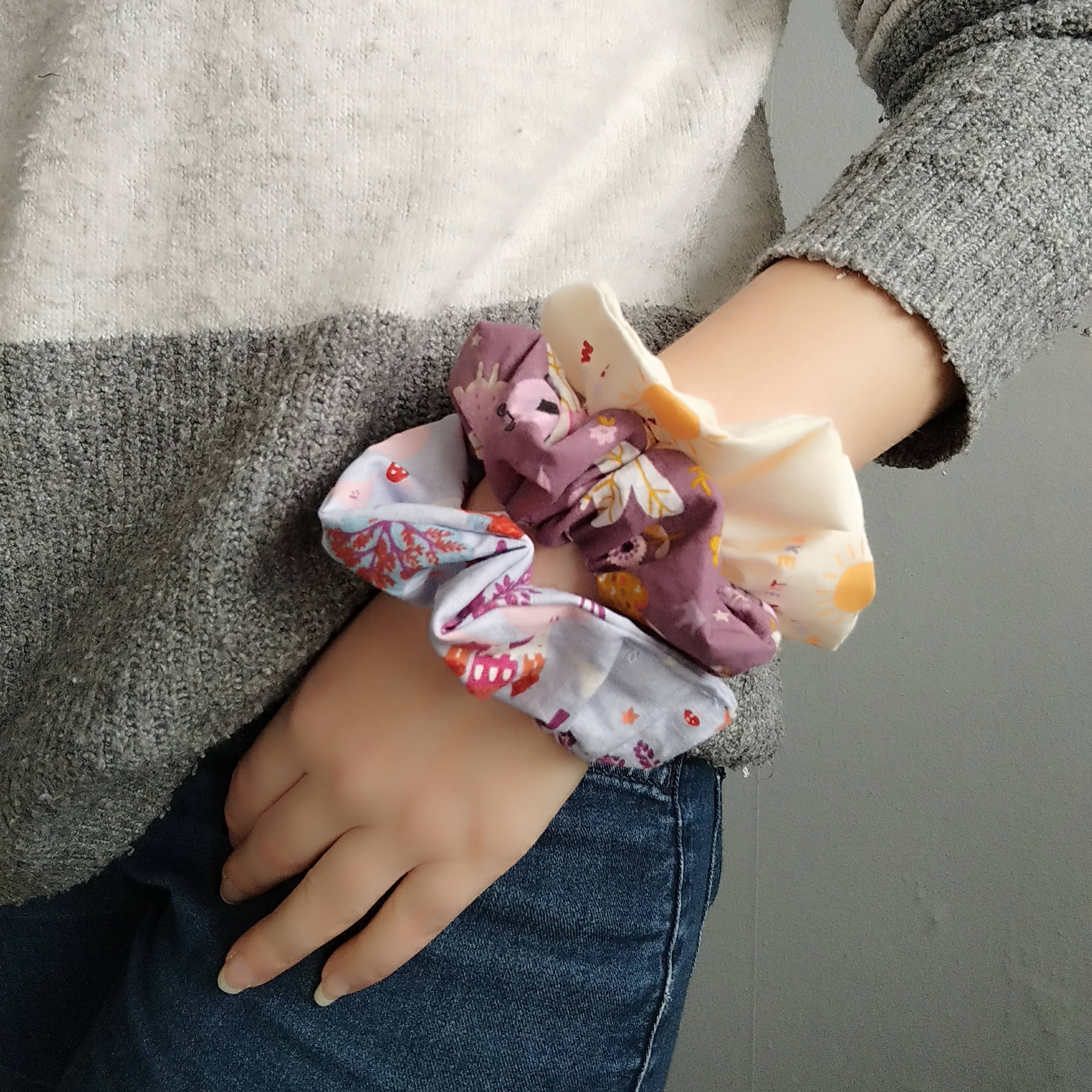 Maison Alice – wholesale Scrunchie - Dam – Scrunchie i tyg för kvinnor och barn3