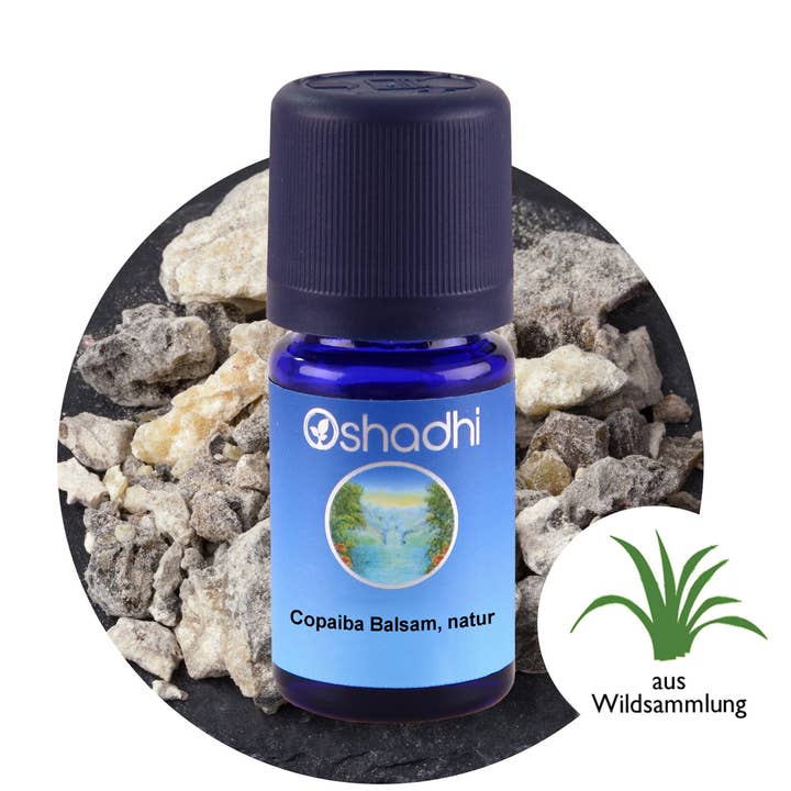 Copaibaöl Balsam natur für den Großhandel von Oshadhi