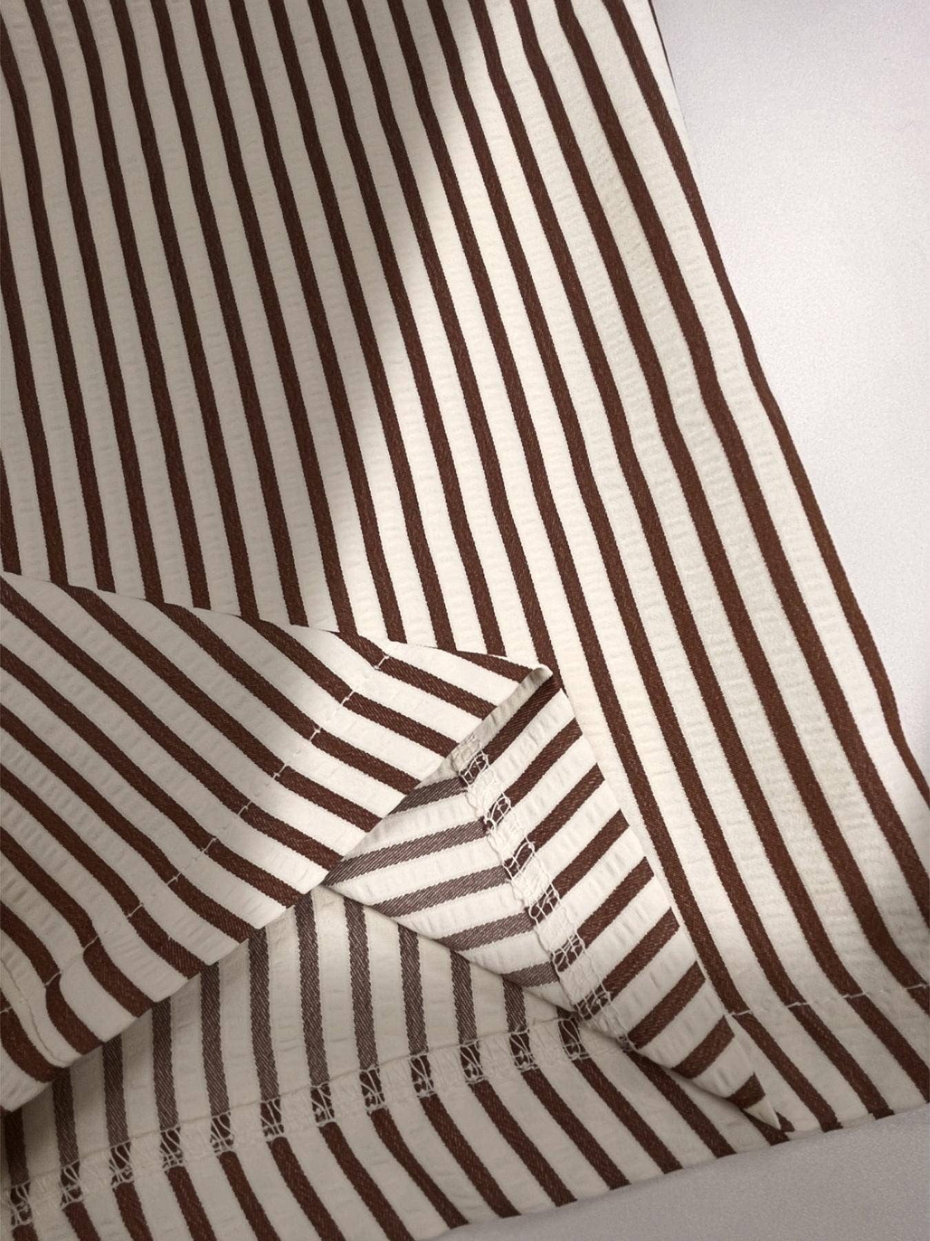 Rosa Clothing - Wholesale Pants - Women's - Stretch-waisted vertical striped slacks pants5