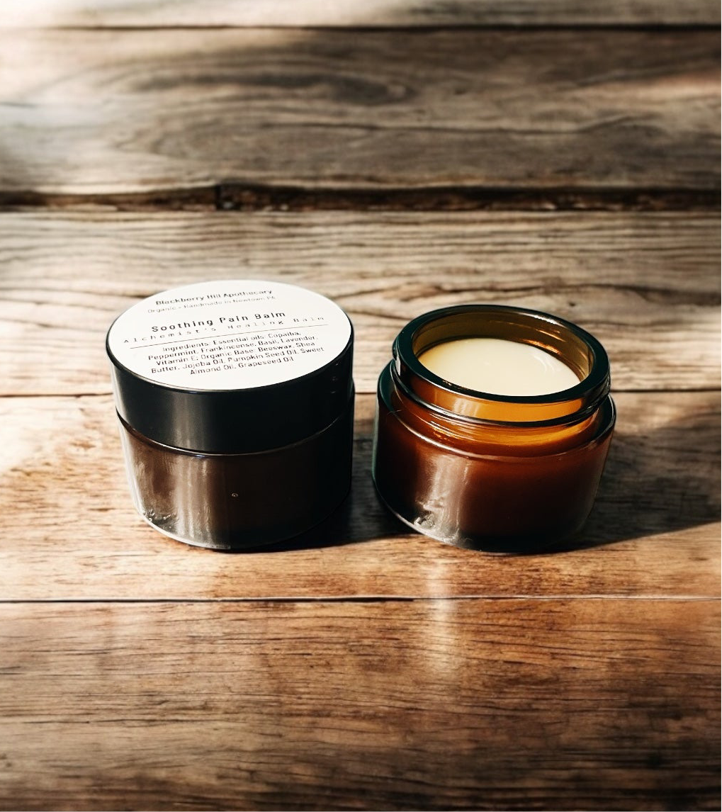 Blackberry Hill Apothecary - Vente Crème/baume/pommade cicatrisante - Le Baume de Guérison de l'Alchimiste de la Douleur Apaisante3