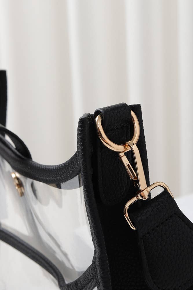 Hana – wholesale Crossbody bag – Women's – Clear Stadium Crossbody Bag16