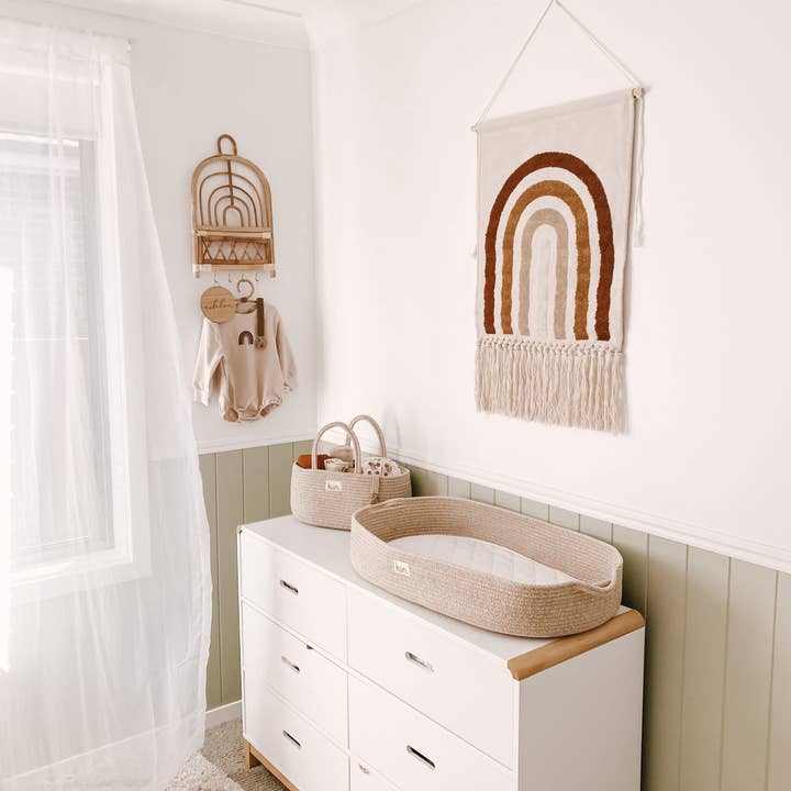 Kiin Baby - Wholesale Changing basket – Baby - Cotton Rope Change Basket9