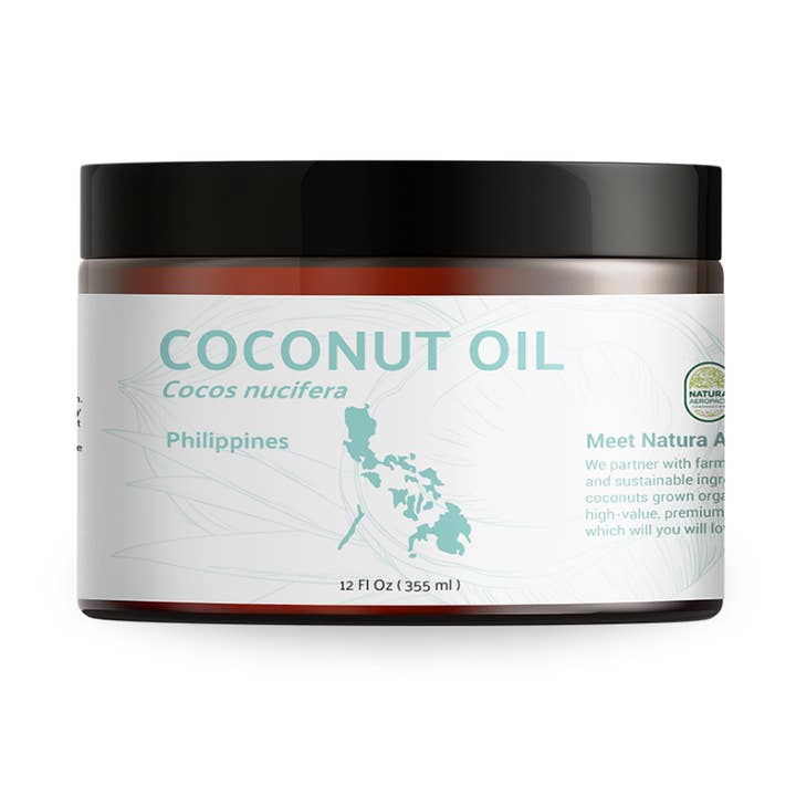 Solid Coconut Oil - 100% Pure - Farm-Direct Sourcing for wholesale by Nature Packaged