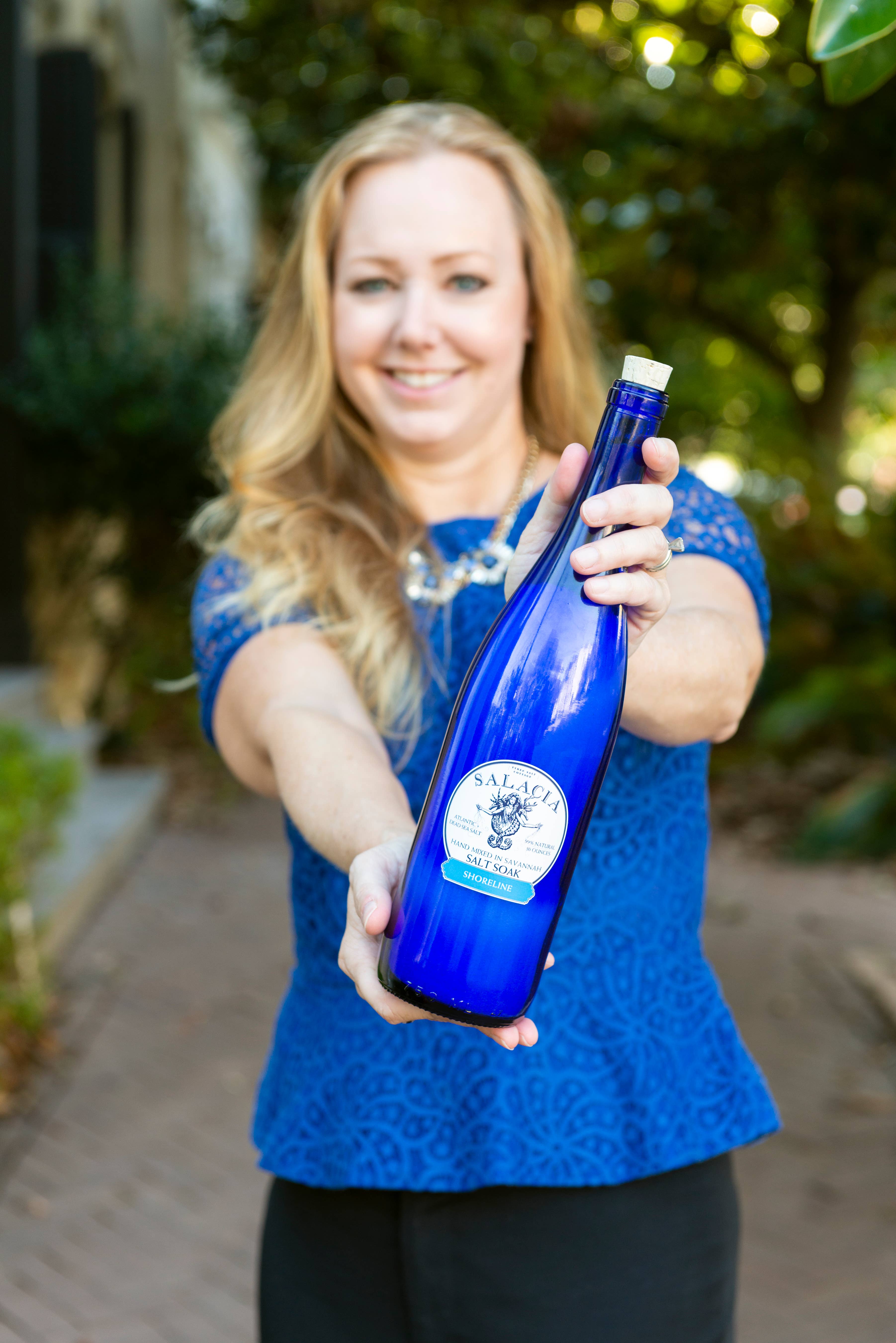 Salacia Salts | Soaps | Bath Bombs | Lip Balms | Soy Candles - Wholesale Bath Soak/Milk - Seersucker Upcycled Salt Soak2