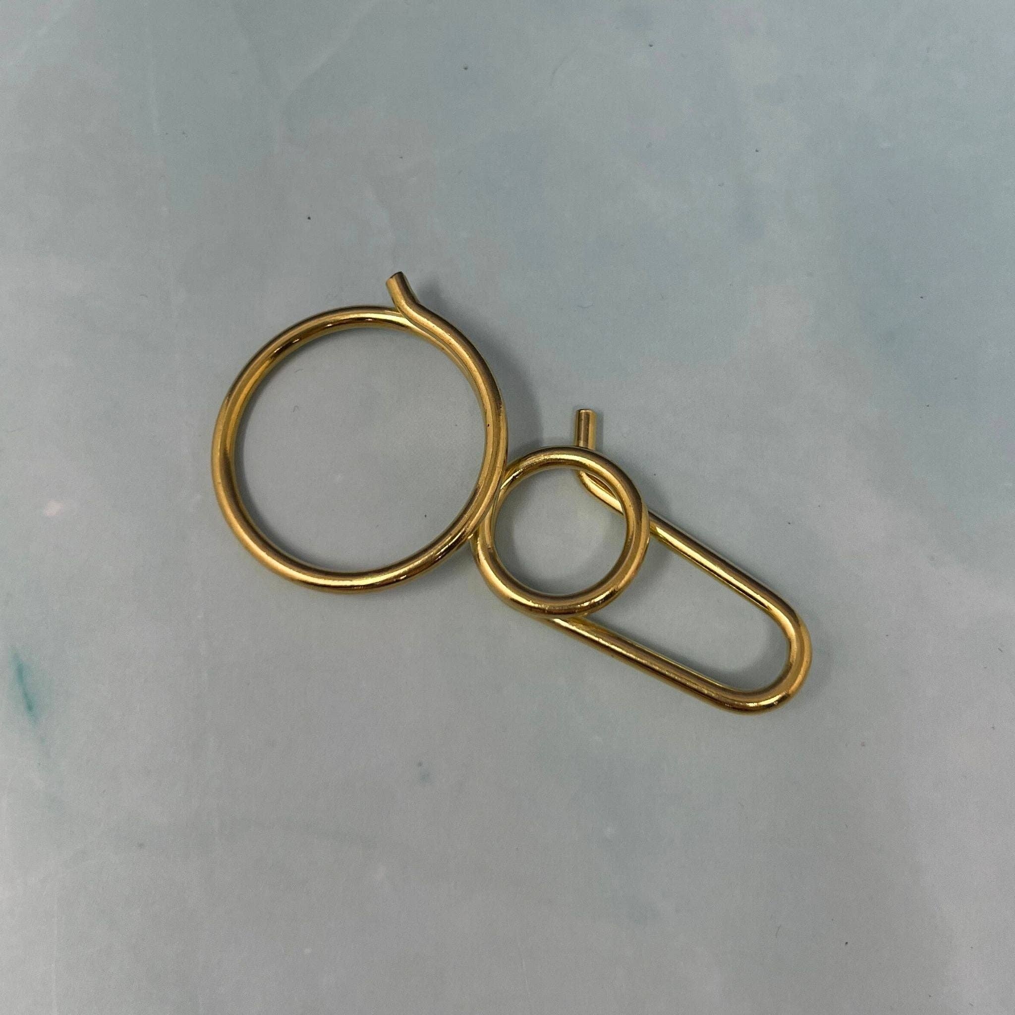 Rainbow Unicorn Birthday Surprise - Wholesale Keychain - Unisex - Carabiners - Brass  - Assorted Shapes3