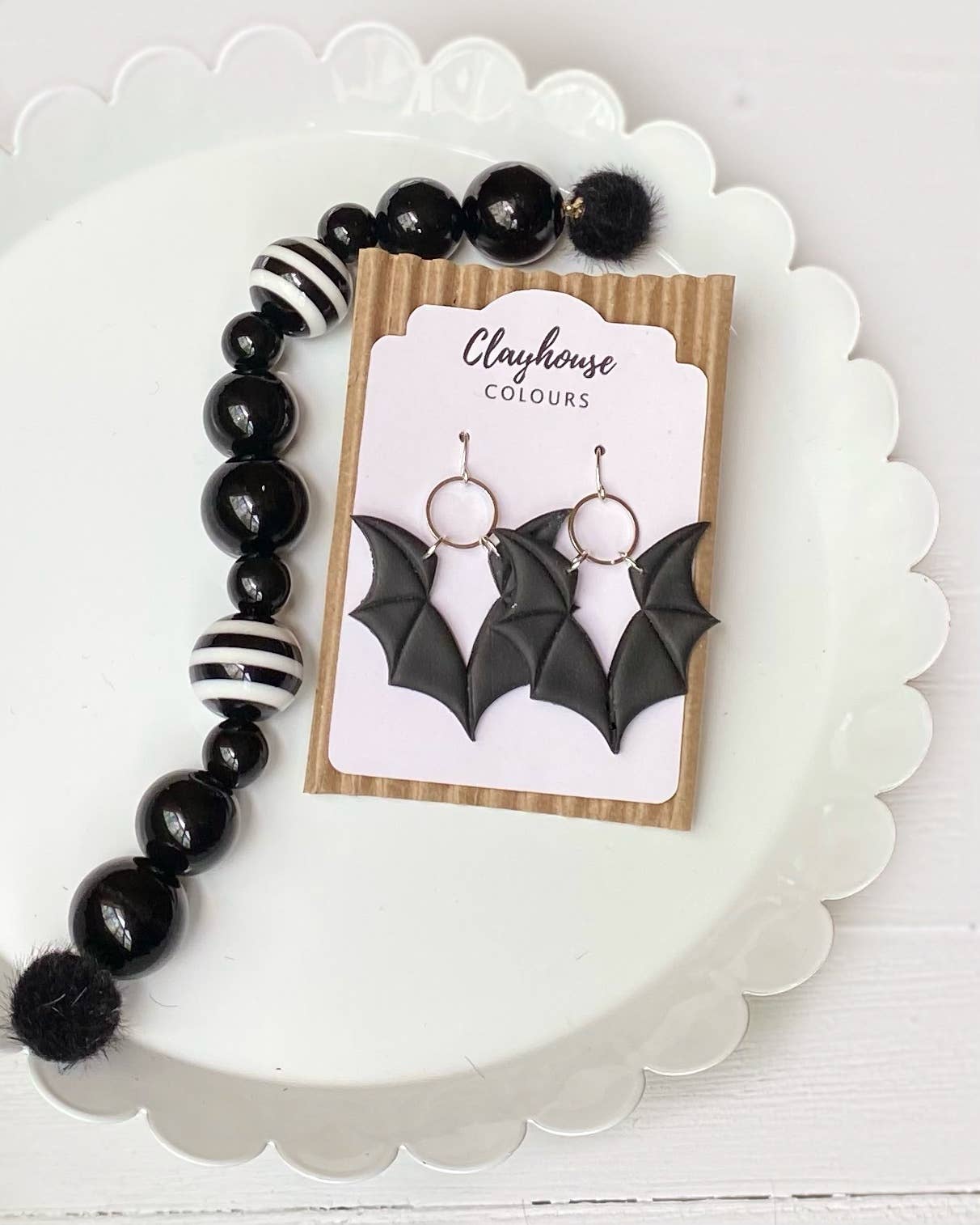 Clayhouse Colours - Vendita all'ingrosso Orecchini pendenti - Orecchini in argilla Spooky9