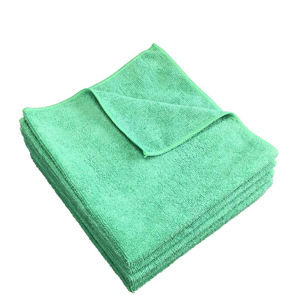 Arkwright Home - Wholesale Cleaning Cloth - Bulk Case of 240 Cleaning Cloths, 12x12 Microfiber, Colors31