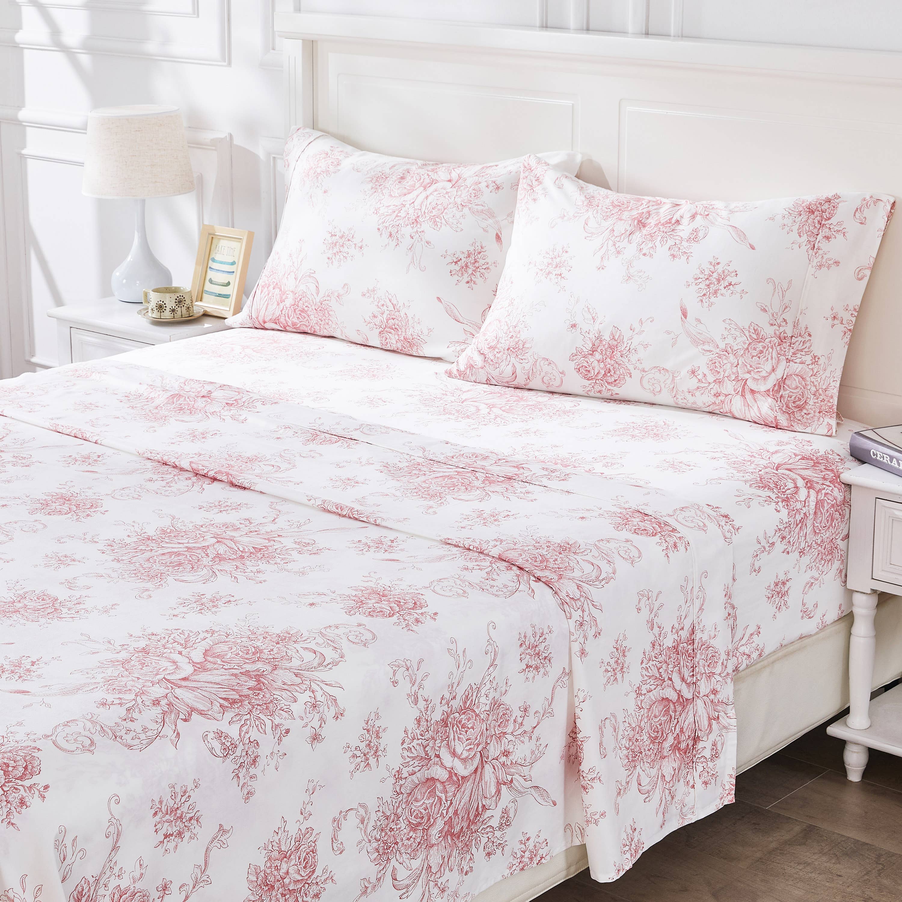 Mélange Home - Wholesale Sheet Set - Toile Printed Cotton Sheet Set9