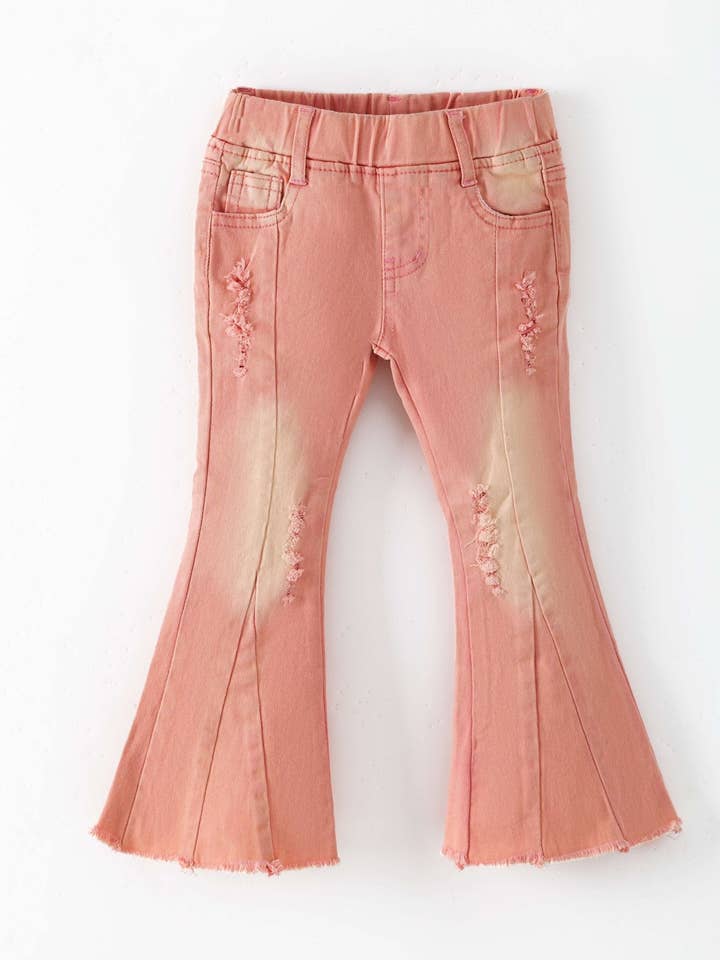 Light Pink Denim Jeans for wholesale by The Hair Bow Company