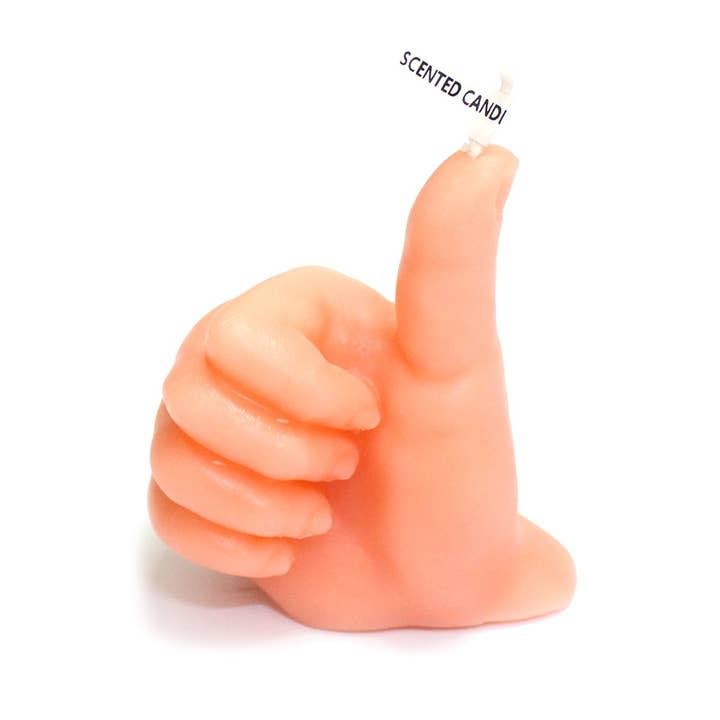 CANDELA PROFUMATA THUMBS UP per la vendita all'ingrosso da parte di Girly