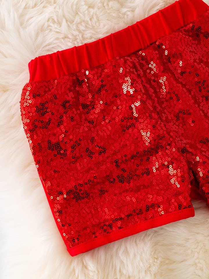 Kids Charm Online - Wholesale Shorts - Kids - Girl front sequins shorts. Available in 3 colors. Sol5