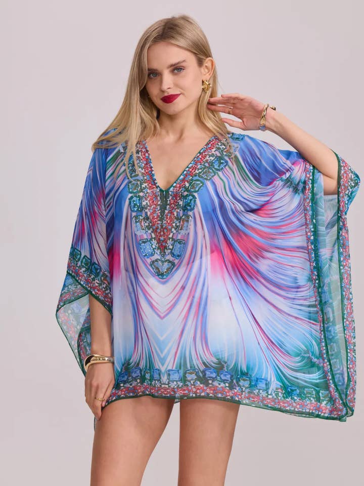 Frime – Engroshandel Kimono - Dame – Strandtop - 53616