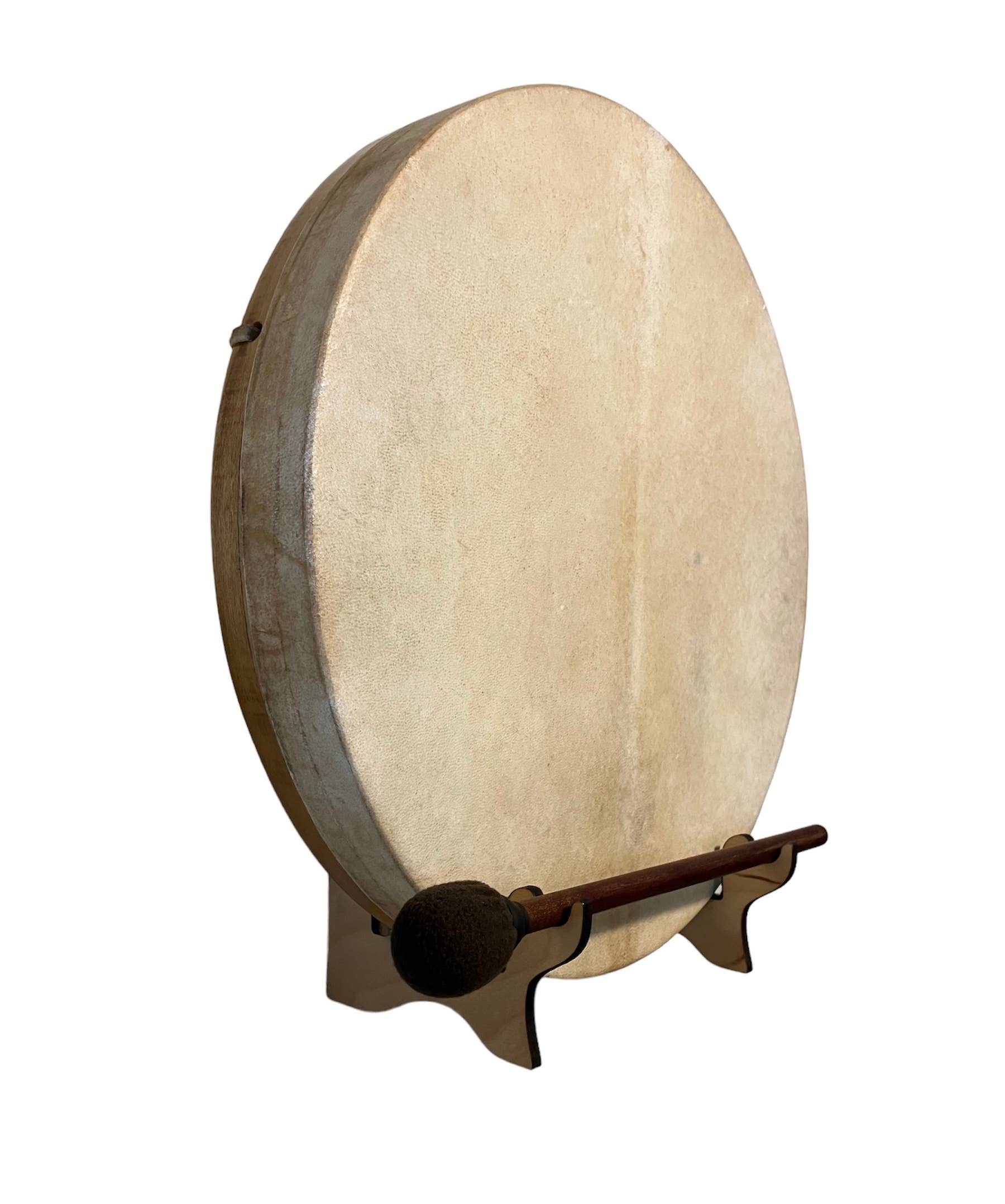 inRhythm - Wholesale Sculpture - Earth Gaia Shaman Drum +optional Display Stand & Carry Bag 3