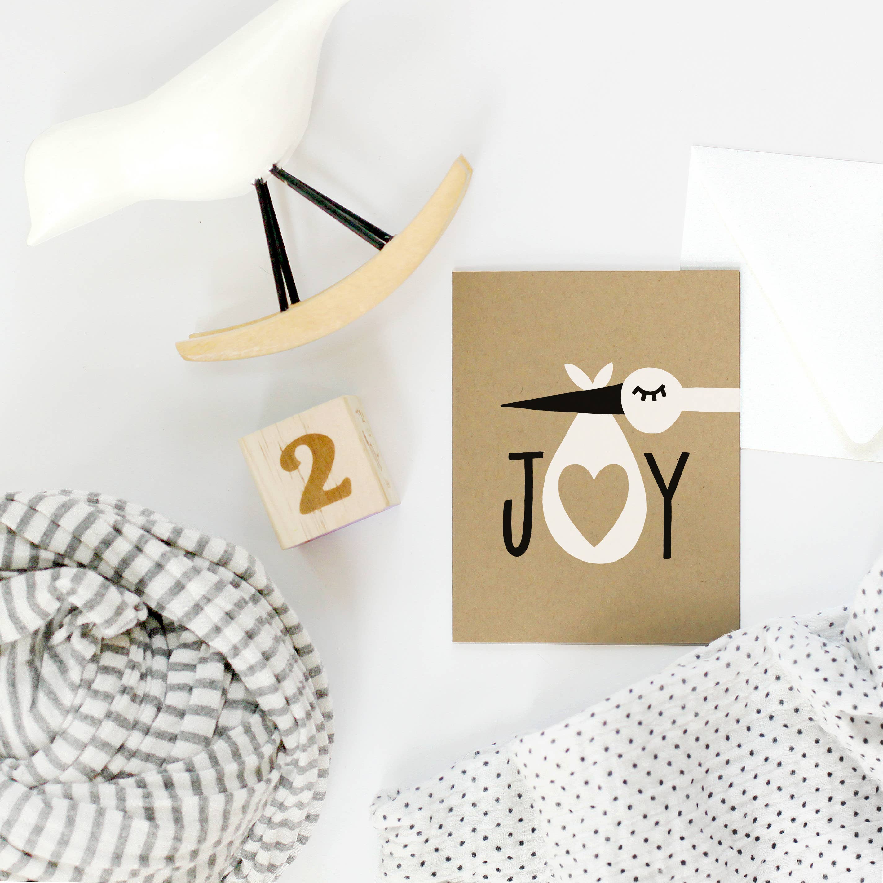 Worthwhile Paper - Wholesale Baby Card - Bundle of Joy New Baby Card1