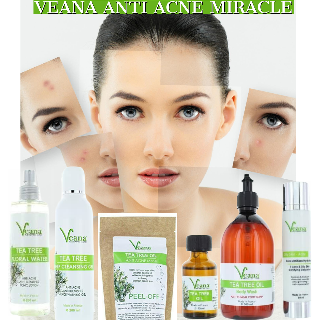 Veana - Wholesale Body Wash/Shower Gel - Anti Acne Tea Tree Soap Lotion (500ml)1