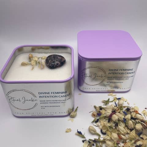 Divine Feminine Intention Candle for wholesale by Ritual Junkie