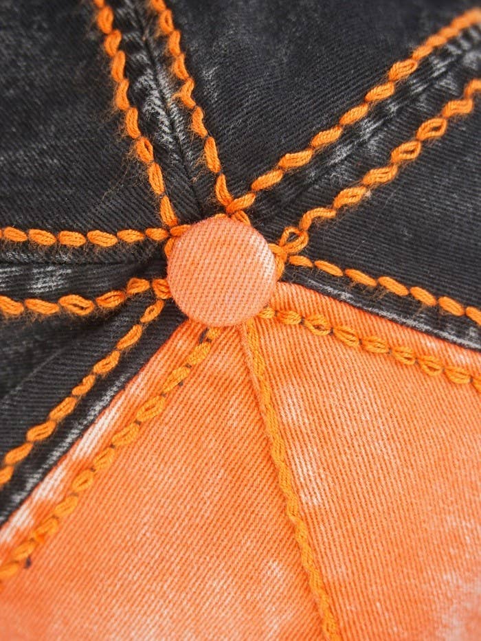 Olive & Pique - Wholesale Honkbalpet - Dames - Sunflower Bejeweled Glitz tweekleurige pet, verstelbaar2