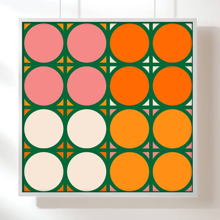 Stampa artistica della connessione Buttercup per la vendita all'ingrosso da parte di Circa 78 Designs