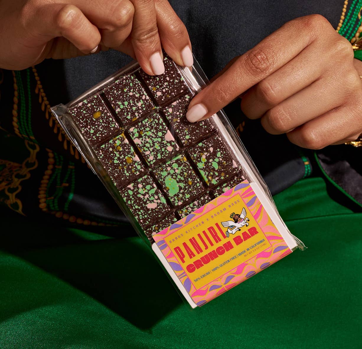 Babo's Kitchen - Wholesale Chocolate - Babos Panjiri Crunch Bar