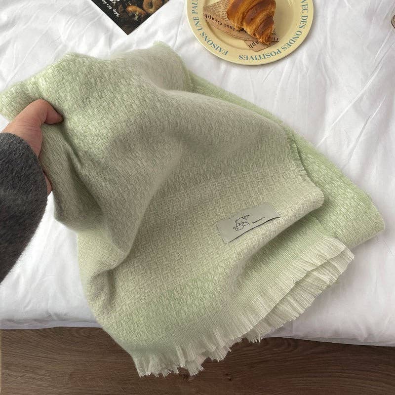 UZ Wholesale Store - Wholesale Scarf - Women's - Fashion Checker Fringe Scarf2