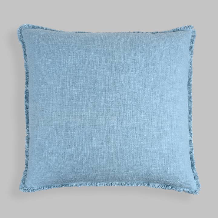 NAKI & SSAM INC. - Wholesale Throw Pillow Cover - Lagom Collection 20in. Square Solid Washed Textured Accent