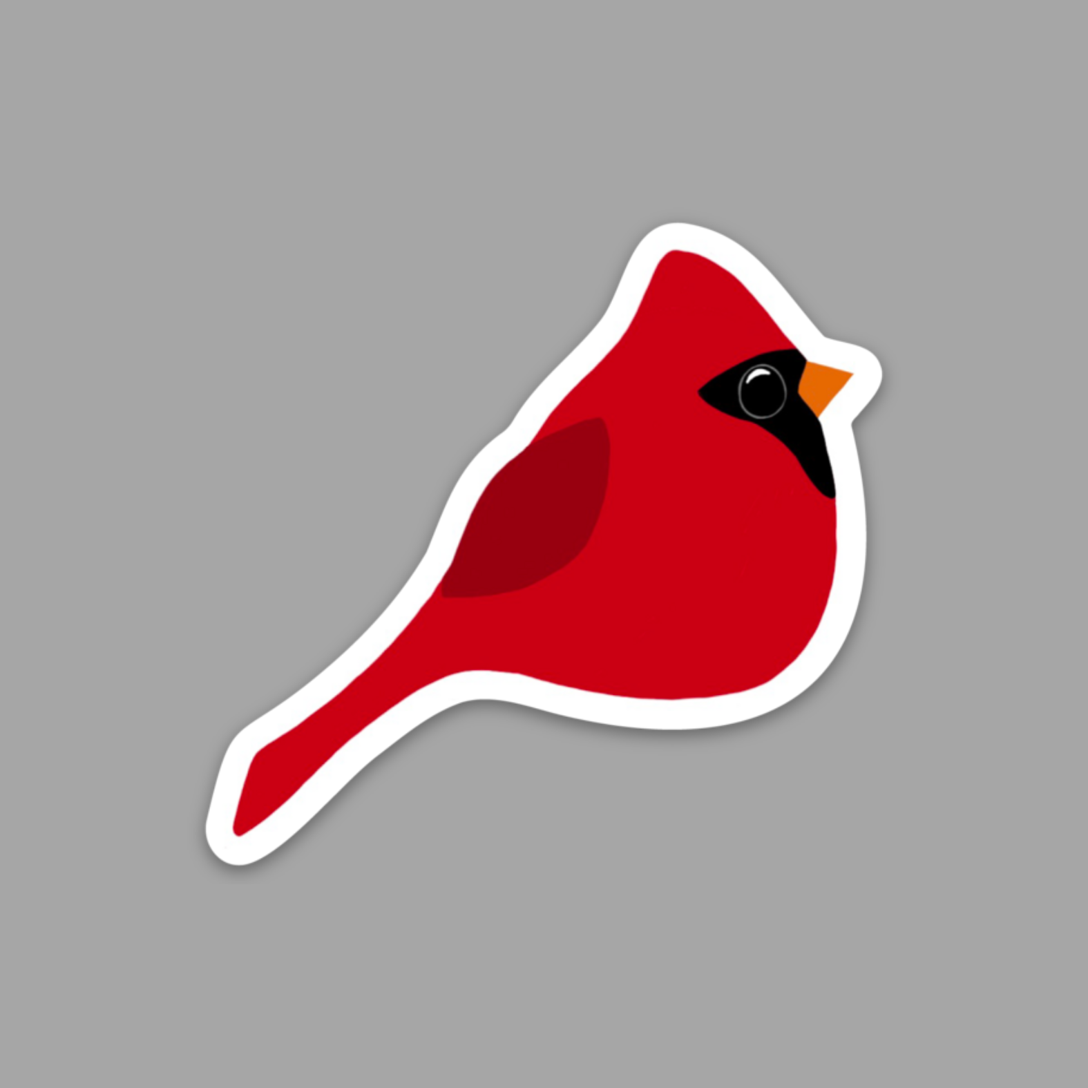 Kevin & Kaia – wholesale Klistermärke – Kardinal - fågel klistermärke1