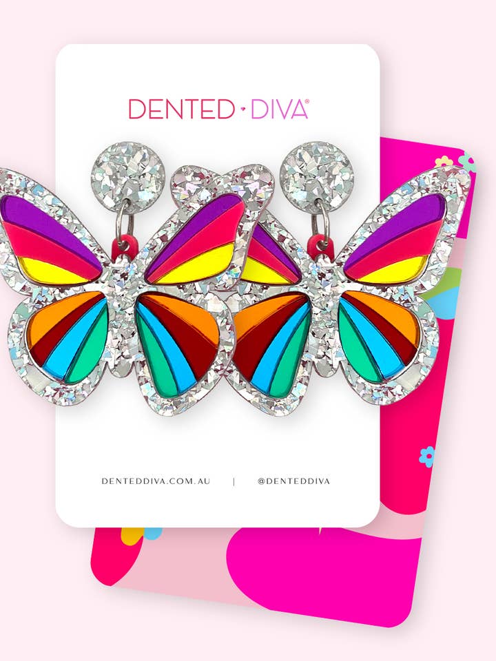 Farfalla Heather - Ciondolo per la vendita all'ingrosso da parte di Dented Diva