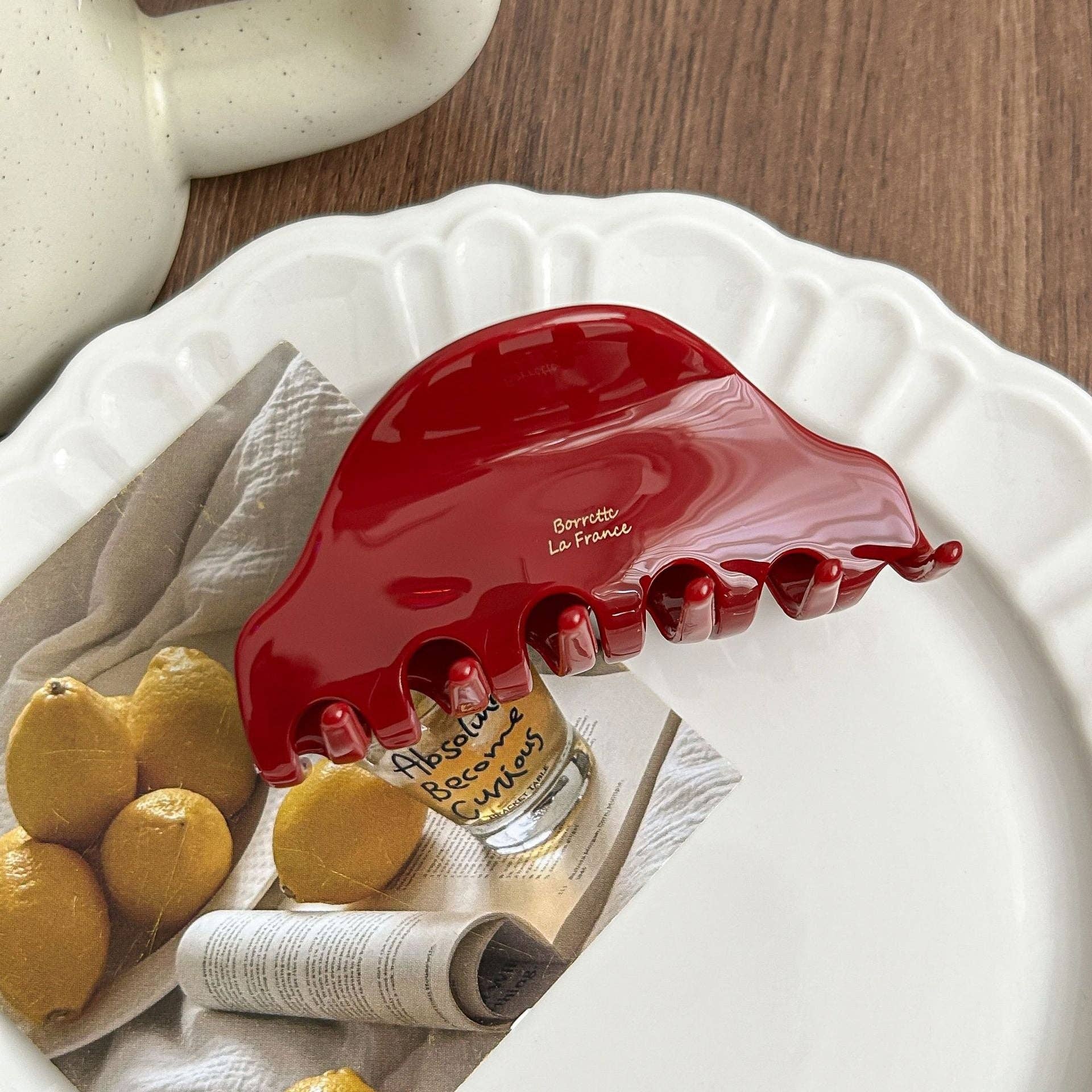 Dipped Shop - Wholesale Hair Clip - Women's - Vintage Medium Acetate Hair Claw Clip DP25B9682