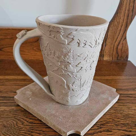 Sweet Rolling Pins - Wholesale Rolling Pin - Embossed Bear & Baby Cubs Rolling Pin2