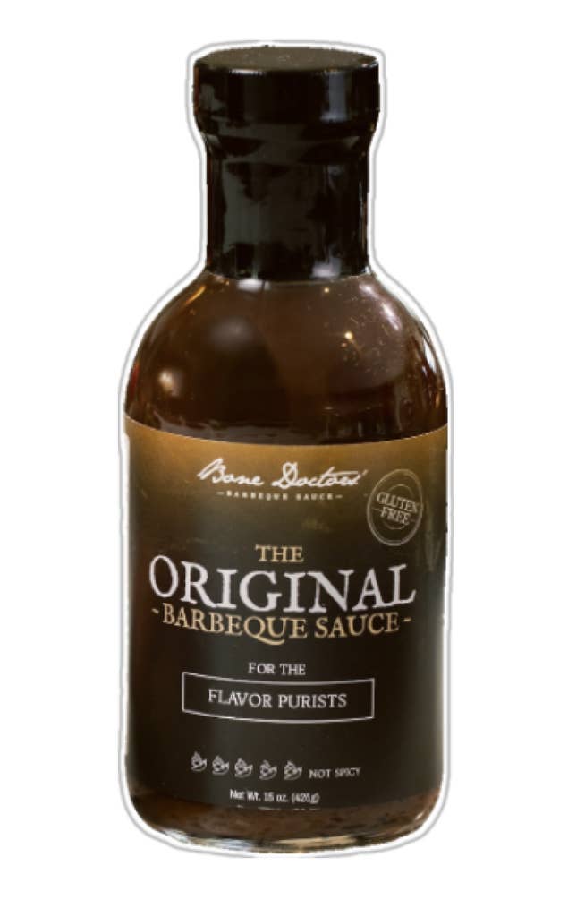 Bone Doctors' BBQ - Wholesale BBQ Sauce - New Original BBQ Sauce - 15oz