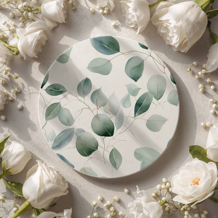 Gia Roma - Wholesale Decorative Tabletop Object - Blue Country Coaster Elegant Grandmillennial Blue Home Decor33